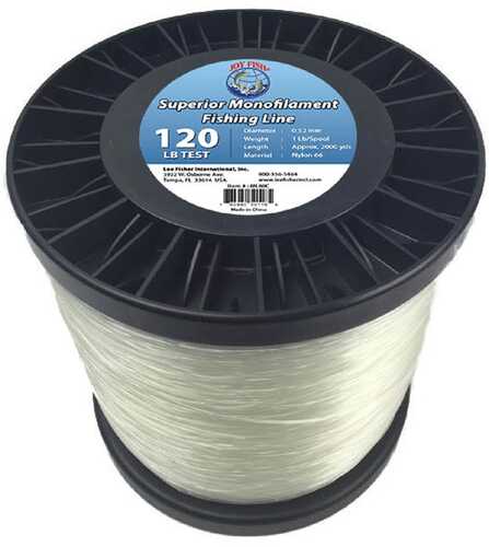 Joy Fish 5 Lb Spool Monofilament Fishing Line-120Lb Clear