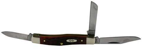 Case Xx Cv Medium Stockman Pocket Knife With Chest Bone Handle