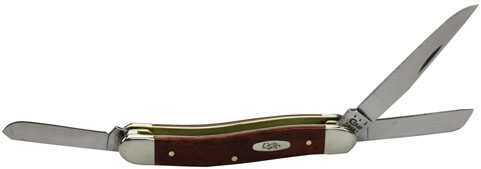 Case Medium Stockman 3-5/8" Folding Pocket Knife With Chestnut Handle