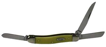 Case Medium 3-5/8" Stockman Pocket Knife, Yellow