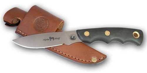 Knives Of Alaska Alpha Wolf Fixed Knife D2 Suregrip