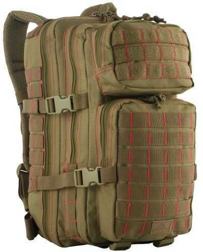 Red Rock Outdoor Gear Coyote Tan with Red Stitching Rebel Assault Pack