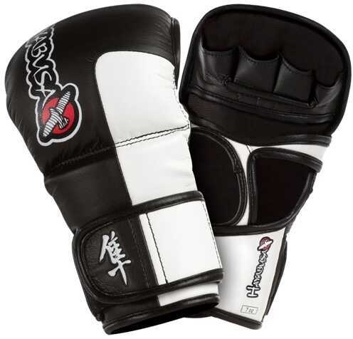 Hayabusa Tokushu 7Oz Hybrid Gloves Midnight Black Lg