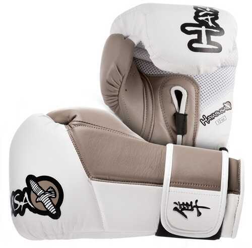 Hayabusa Tokushu 12Oz Gloves White/Desert Sand