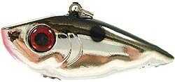 Strike King Redeye Shad 3/4Oz Chrome Black Md#: REYESD34-402