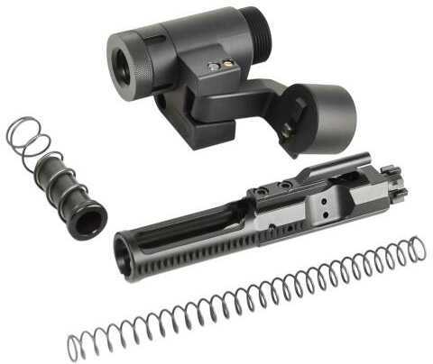 Dead Foot Arms AR-15 Modified Cycle System with Right Side Folding Stock Adaptor 5.56 NATO Nitride BCG Black