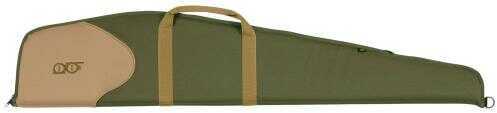 Bob Allen Classic Series Rifle Case 44" 600-Denier Nylon Exterior Foam Padding Wrap Around Handles Olive/Khaki