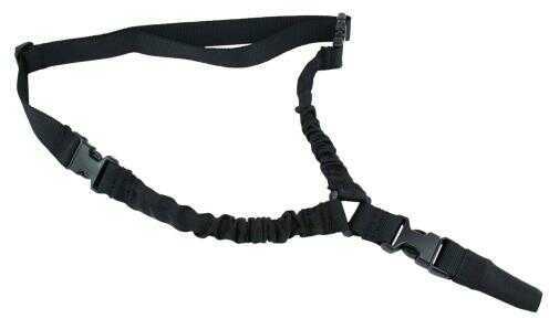 TacFire SL002B One Point Rifle Sling with HK Style Hook 30"-40" Nylon Webbing Black