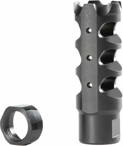 Patriot Ordnance Factory 3G 308 Winchester Muzzle Brake 5/8X24 tpi Black Steel