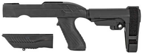 SB Tactical 1022A301SB Specialty Brace Ruger 10/22 Charger TD Kit Elasto-Polymer Black