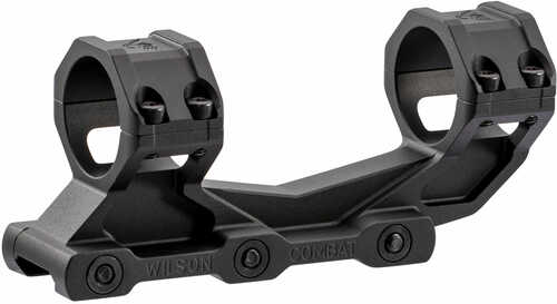 Wilson Combat  V3 Ultralight 1-Pc Base & 30mm Ring Combo For AR Platform Black Hard Coat Anodized Finish