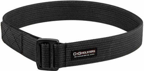 C&G Holsters 546100 EDC Belt Black 4088 Type-13 Webbing Large (35-38)