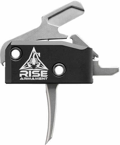 Rise Armament High Performance Trigger Silver Finish Anti Walk Pins RA-434-SLVR-AWP