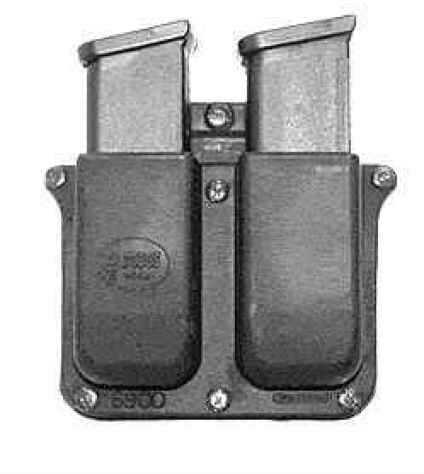 Fobus Belt Pouch Black Fits Double Mag for Glock 9/40 Tension Adjustment Screw Speed Side Cut 6900NDBH