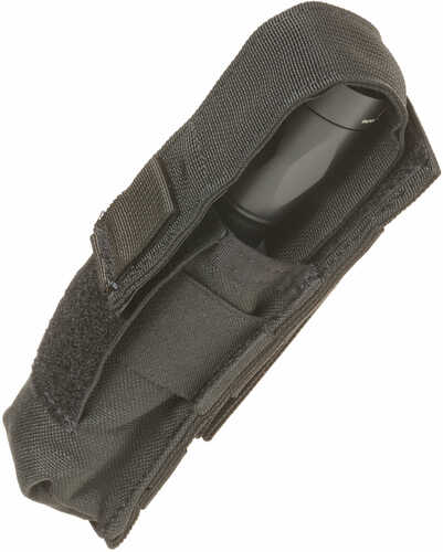 Tac Shield Suppressor/Large Light MOLLE Pouch Nylon Black