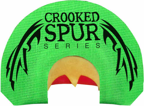 Foxpro   Crooked Spur Back Wing Green Turkey Three Reed Diaphragm Call