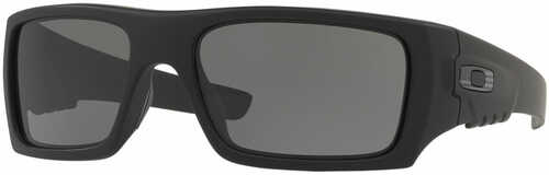 Oakley Ballistic Det Cord Gray Plutonite Matte Black Frame W/Tonal Flag