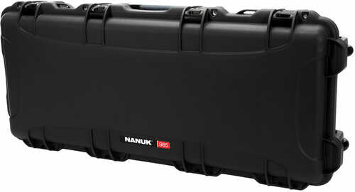 NANUK (PLASTICASE Inc)   985 Case With Foam Long Polyethylene Black