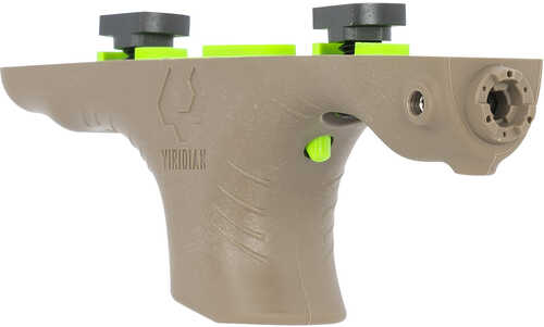 Viridian HS1 Hand Stop Laser M-LOK Mounted 5mW Green with 100 yds Day/2 mi Night Range Dark Earth Finish