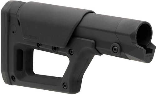 Magpul Mag1159-Black PRS Lite Precision Stock Black Polymer/Metal Adjustable W/Rubber Buttplate