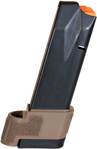 Diamondback OEM Black With Flat Dark Earth Base Pad Detachable Finger Extension 17Rd For 9mm Luger