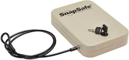 SnapSafe Lock Box Large Key Entry Flat Dark Earth Steel