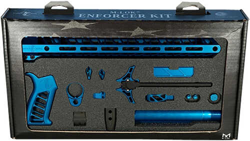 Timber Creek Outdoors  Enforcer Complete Build Kit Blue Anodized For AR-15