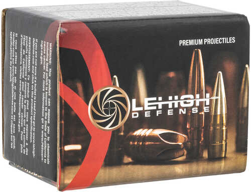 Lehigh Defense Match Solid 6.5 Creedmoor/260 Rem/ 6.5X55 Swedish .264 121 Gr 50