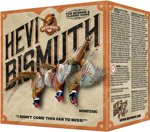 HEVI-Shot Hs16713 HEVI-Bismuth Upland 16 Gauge 2.75" 1 1/8 Oz Bismuth 3 Shot 25 Per Box/ 10 Cs