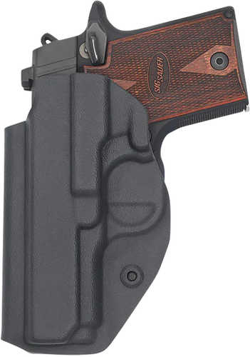 C&G Holsters 0314100 Covert IWB Black Kydex Belt Clip Fits Sig P938