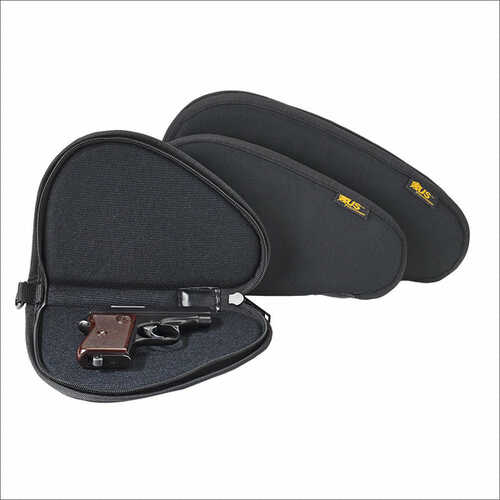 Us Peacekeeper P21013 Pistol Case Black Holds 1 Handgun Polyester