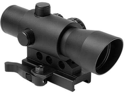 NCStar DMRK132A Mark III 1x 32mm 3 MOA Illuminated 4 Pattern Red/Green/Blue CR2032 Lithium Black Anodized