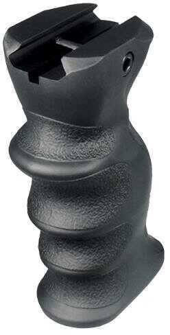 Leapers UTG Ambidextrous Combat Foregrip, Symmetric Contour, Black