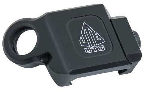 UTG Tl-SWPM01 Angled QD Sling Swivel Adaptor Black Aluminum