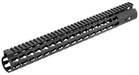 UTG Pro MTU019SSK AR15 Super Slim Keymod Rifle 6061-T6 Aluminum Black Hard Coat Anodized