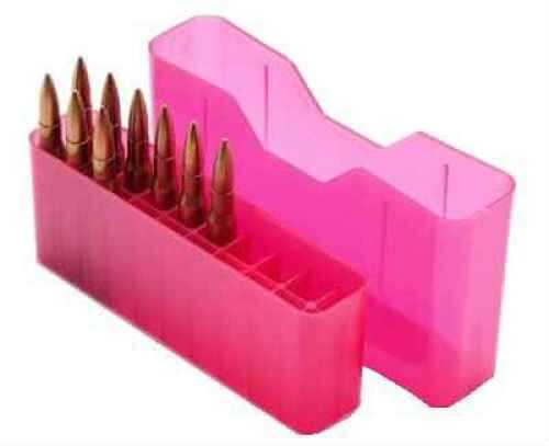 MTM Slip-Top Ammo Box 20 Round 22-250 243 Win 7.62X39 Clear Red J-20-M-29