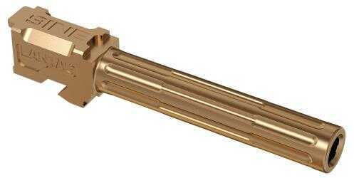 Lantac 01GBG17NTHBR 9INE for Glock 17 9mm Gauge 4.48" Bronze Fluted