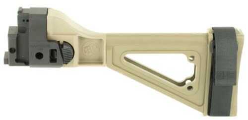 Sb Tactical SBT805-02-Sb CZ Brace Bren 805 Elasto-Polymer FDE 10.2" L X 1.25" W