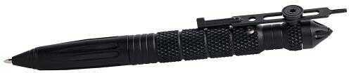 UZI Tactical Defender Pen w/Glassbreaker & Cuff Key Clip Blk