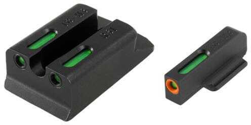 Truglo TG13RS1PC Brite-Site TFX Pro Day/Night Sights Ruger SR9/SR40/SR45 Tritium/Fiber Optic Green w/Orange Outline Fron