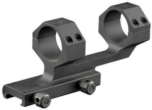 Aim Sports MTCLF317 1-Pc Base & Ring Combo Cantilever Style For Universal Rifle Black Hard Coat Anodized Finish 30mm Rin