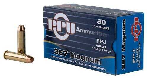 357 Mag 158 Grain Full Metal Case 20 Rounds Prvi Partizan Ammunition 357 Magnum