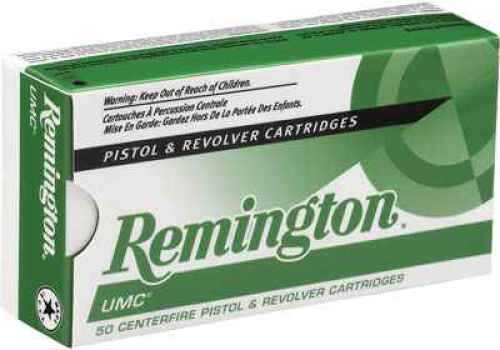 9mm Luger 124 Grain Full Metal Jacket 50 Rounds Remington Ammunition