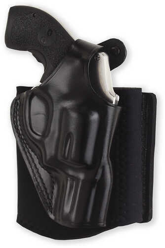 Galco Ankle Glove Holster Black RH Fits Charter Arms Undercover 2" S&W J FR 36 60 1/8" 357 38 and more