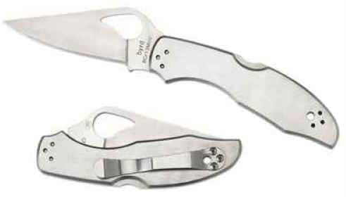 Spyderco BY04P2 Byrd Folder 3" 8C13MoV Stainless Straightback Steel