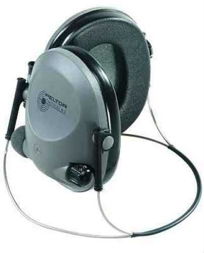 Peltor Tactical Electronic Hearing Protection Earmuffs With Black/Gray Finish Md: 97043