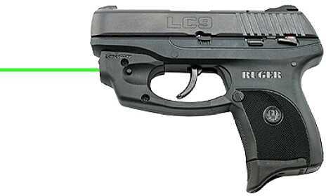 Lasermax CFLC9-G Rug LC9&380 Grn Trigger Guard <5Mw 532Nm Black Fin