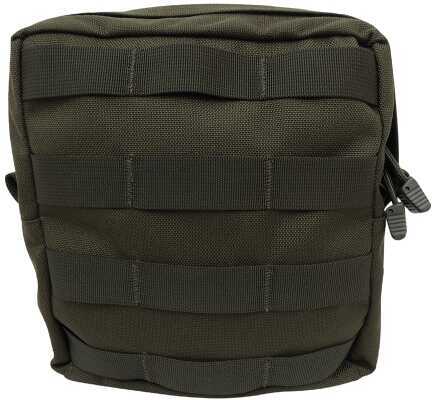 T ACP rogear PUTYLG1 Utility Pouch Large Zippered Nylon Black