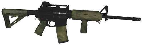 MDI MAGMIL24FG Magpul Milspec AR-15 Furniture Kit A-TACS Camo