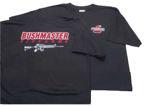 Bushmaster AR-15 Schematic T-Shirt Short Sleeve X-Large Cotton Gray